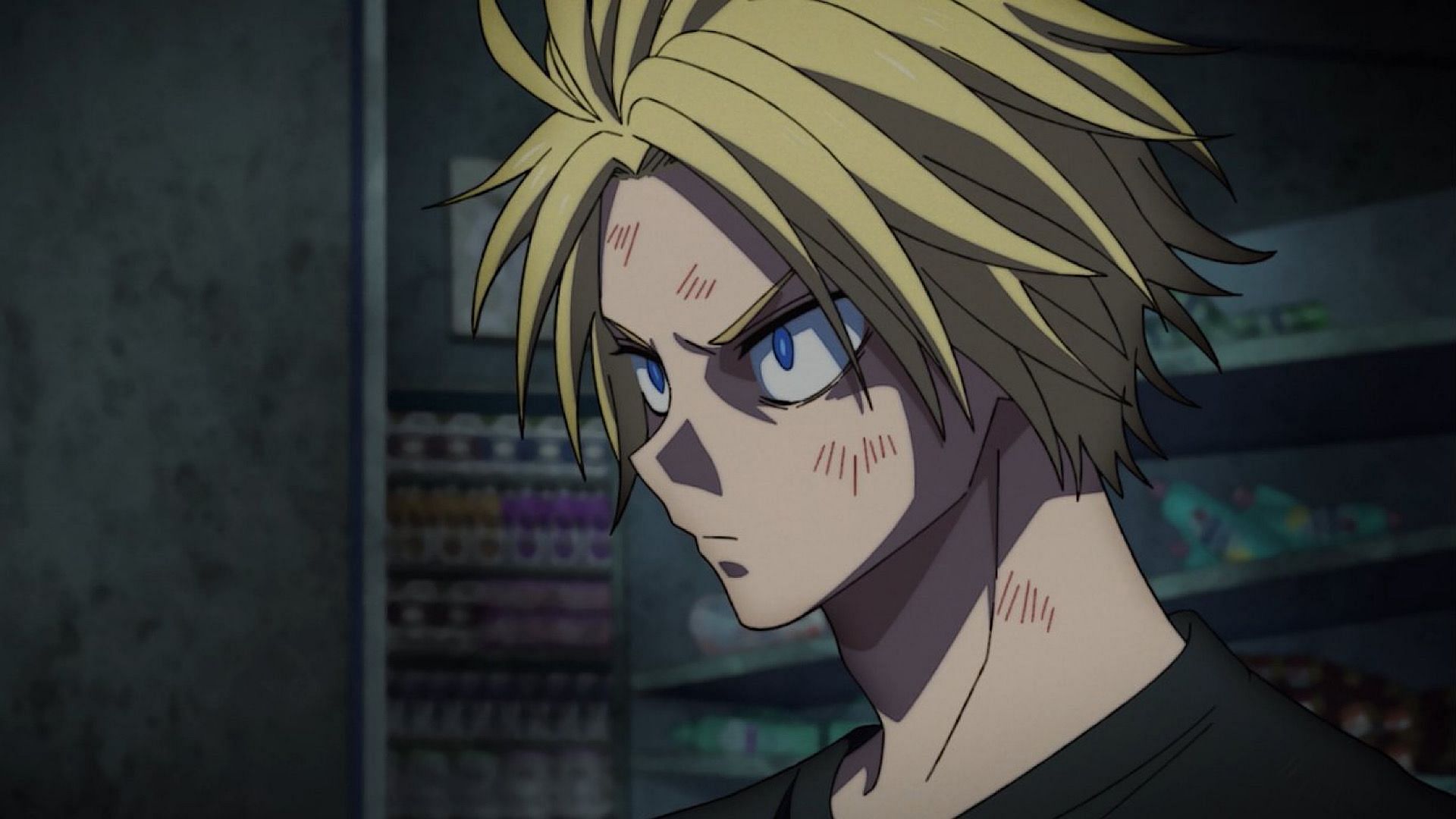 Shin follows the trend of funny espers (Image via TMS Entertainment)